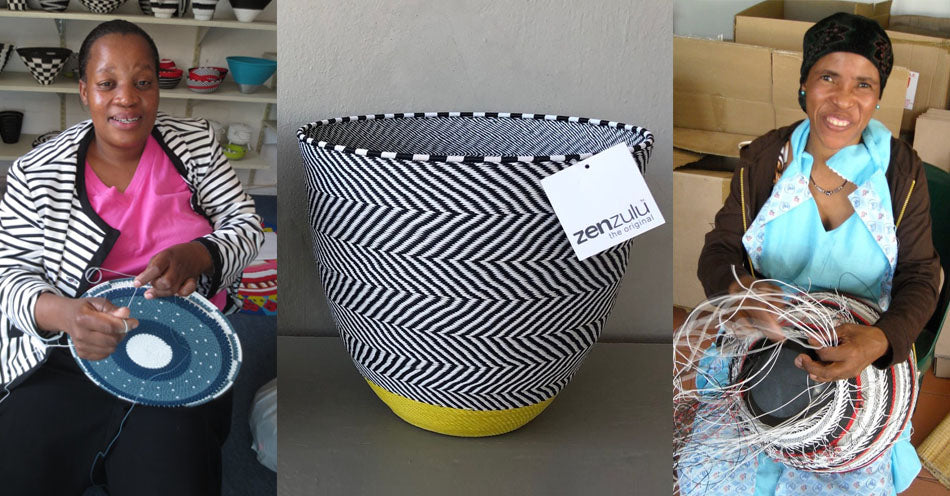 Cheap but Beautiful Laundry Baskets from Africa