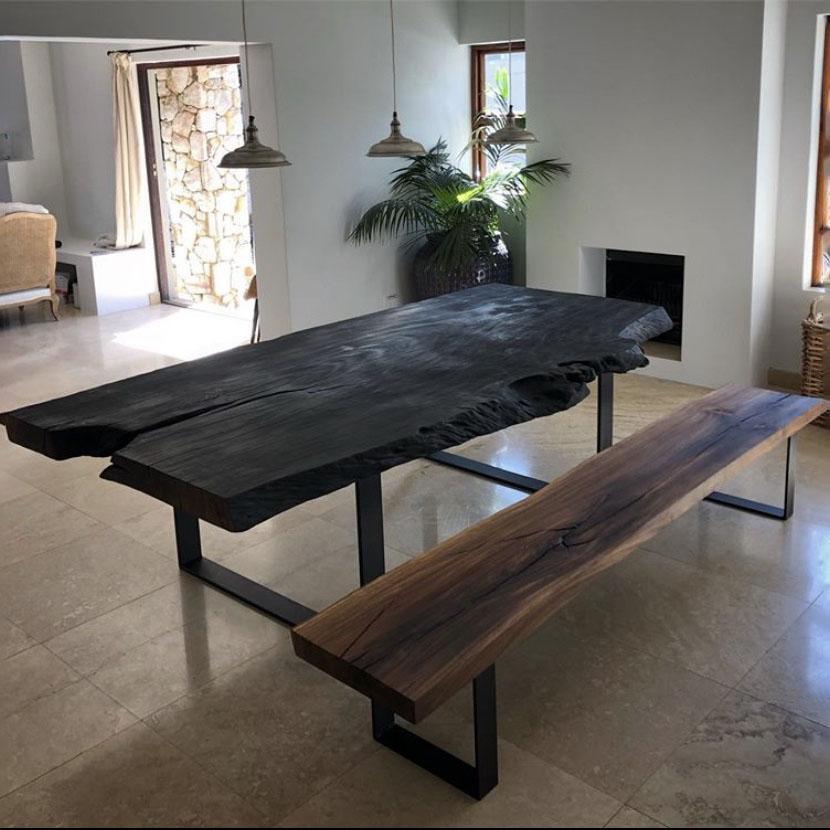 Wood slab tables for sale online