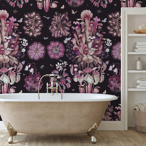 Carnivorous – Plum Wallpaper