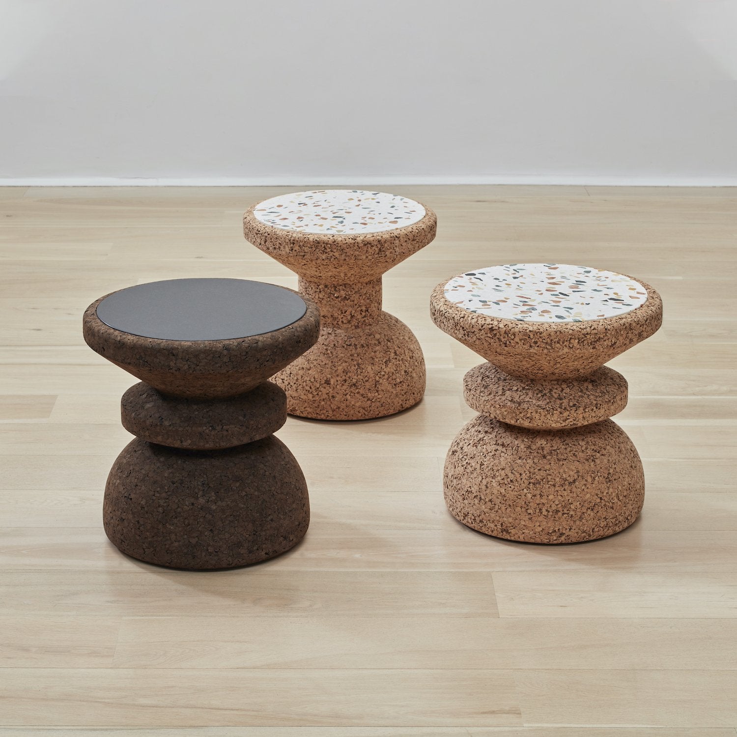 African Cork Side Table