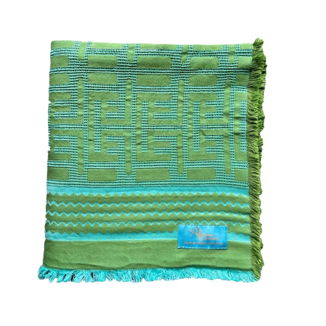 Kuba Summer Throw - Lime