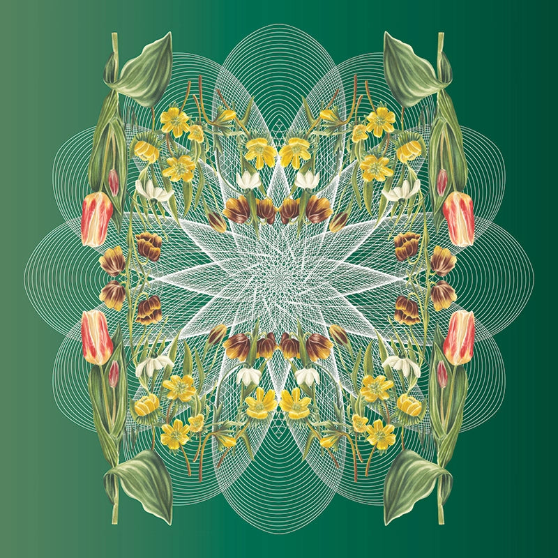 Spring-Floral-Spiral-Botanical-Mural-Emerald-by-Adrienne-Kerr-1.webp