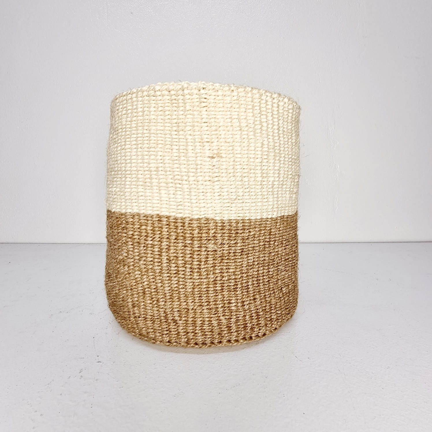 How to Make a Rope Basket Planter with Natural Sisal Rope