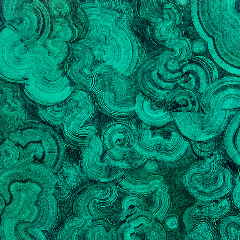 Premium AI Image  Green marble malachite stone background with luxurious  gold details