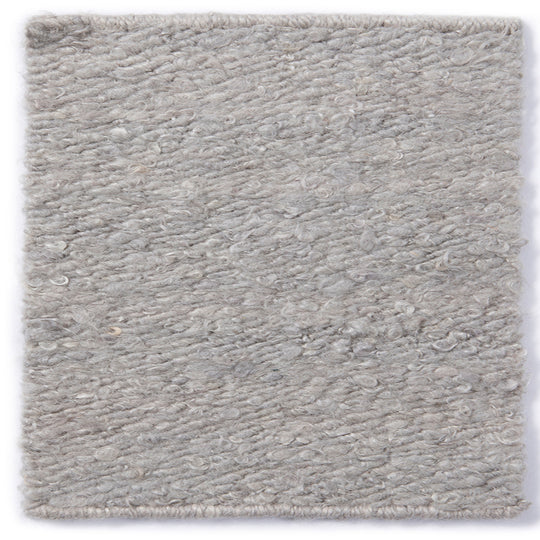 Dove Grey Mohair Rug